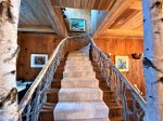 Handcrafted Birch Staircase